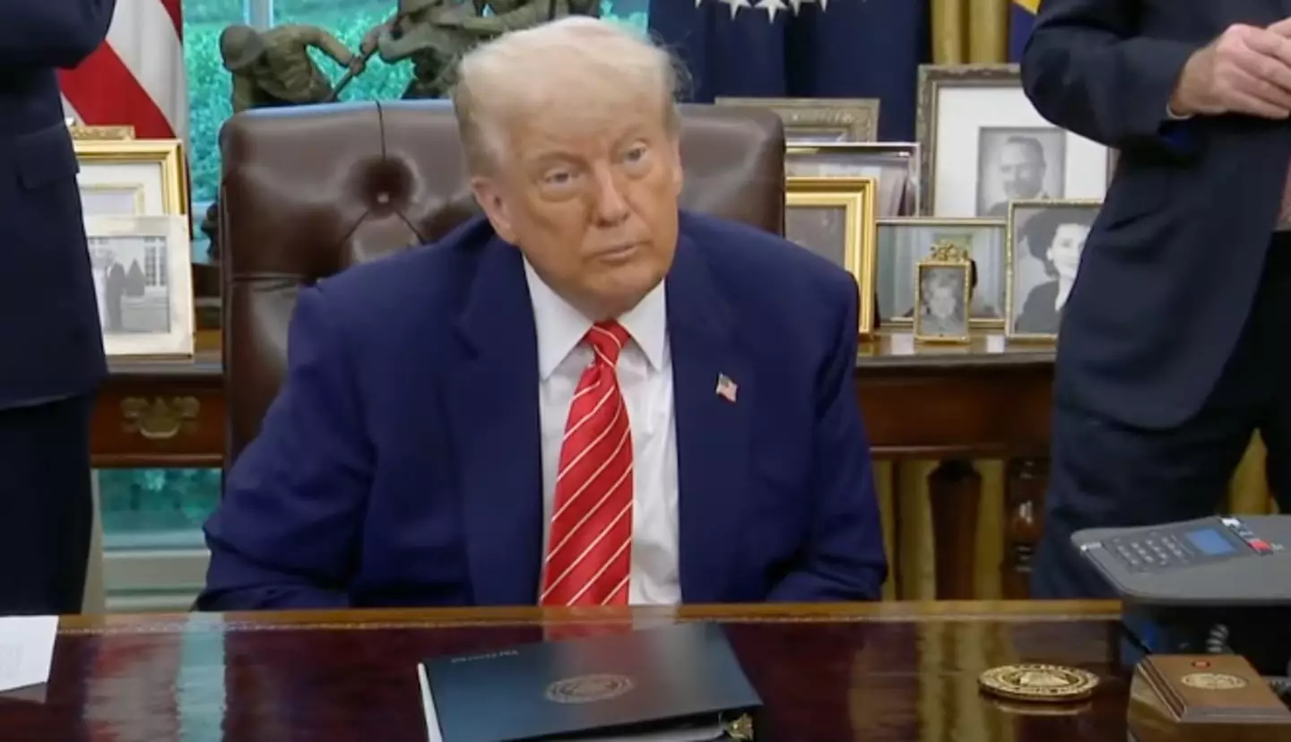 Donald Trump says the US has reached a trade agreement with the UK (BBC)