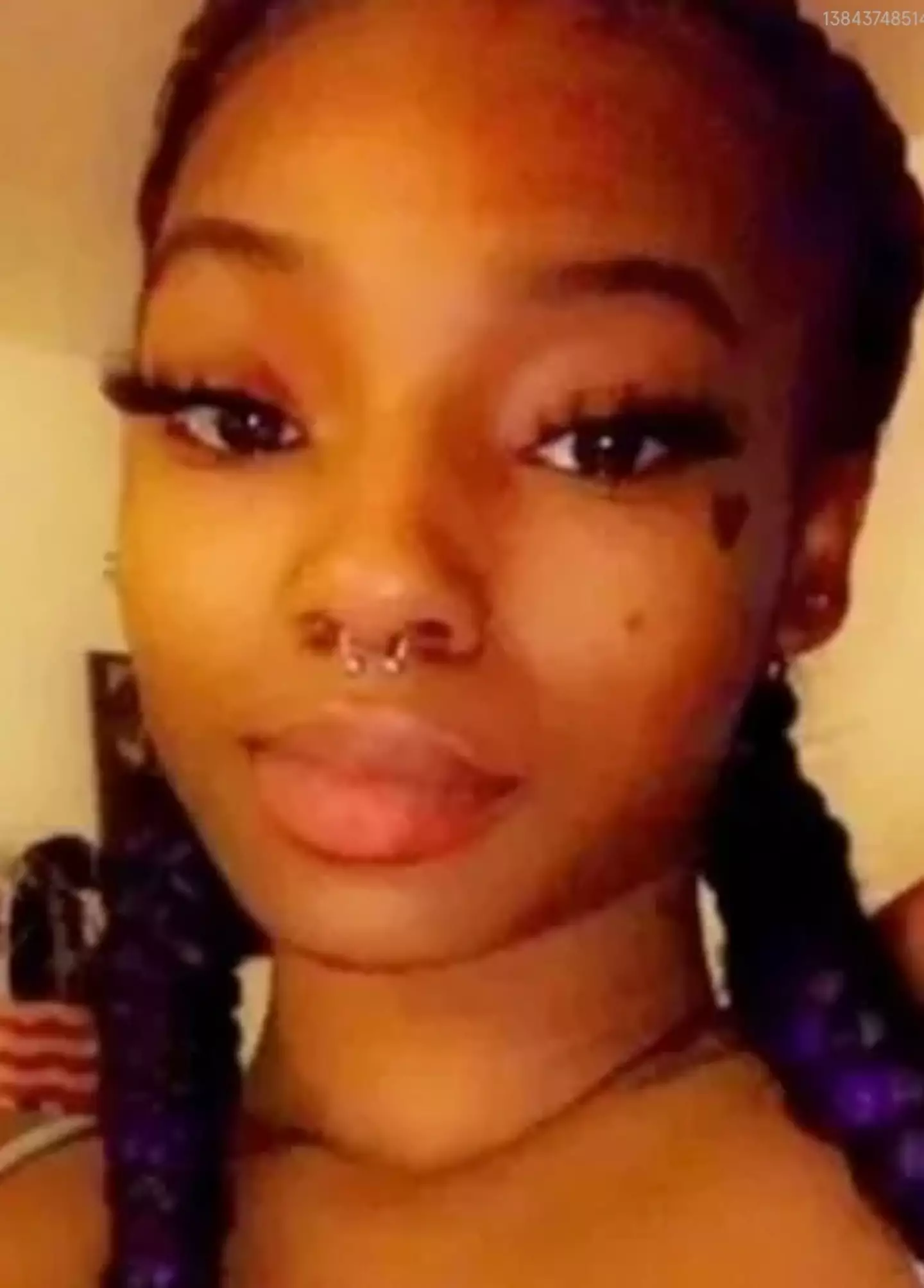 Tragic Jamesha Covson, 19, was shot dead while several months pregnant (Serenity Funeral Home)