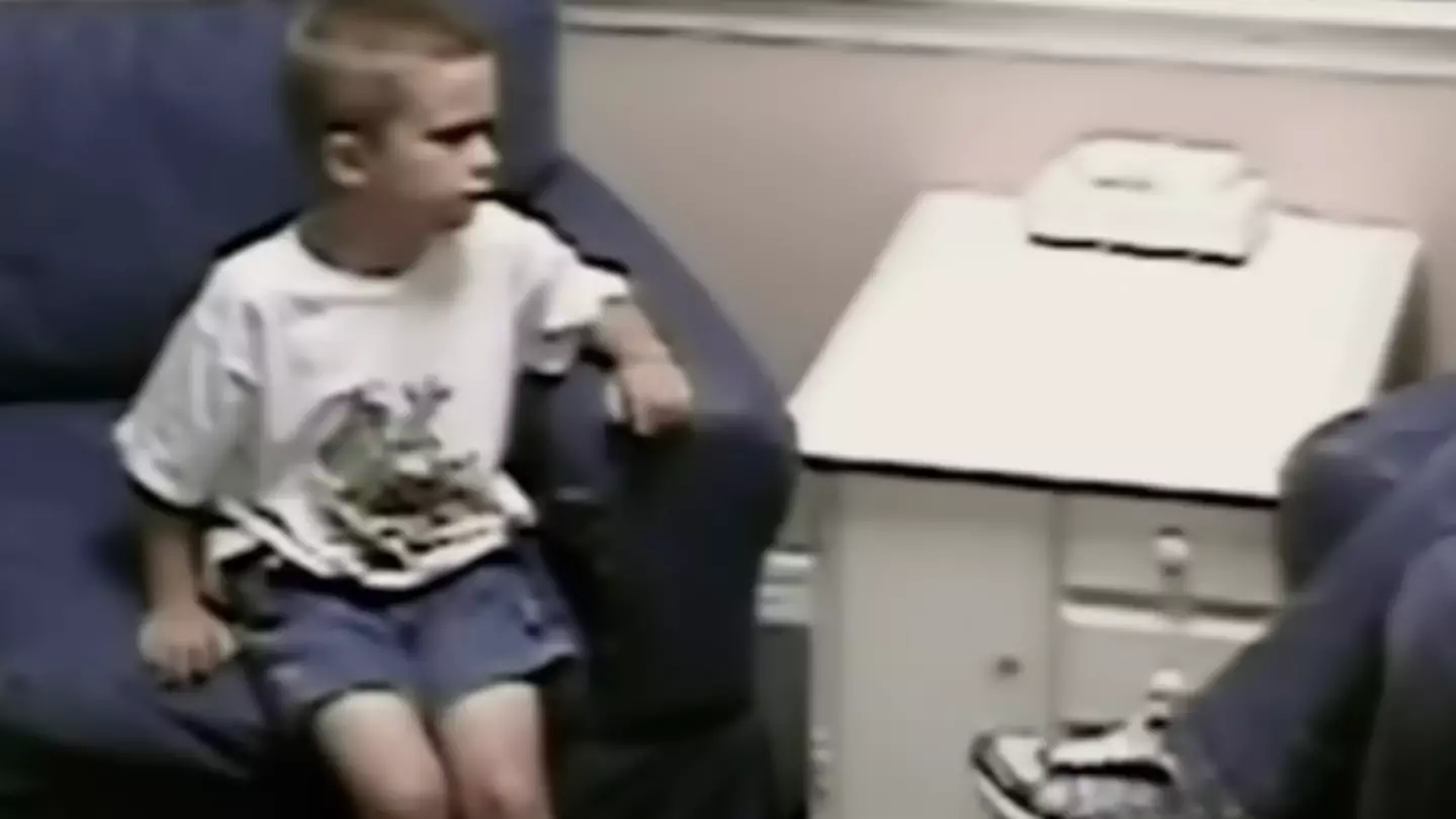 Heartbreaking moment seven-year-old describes mum drowning his own sister as he speaks out 17 years later