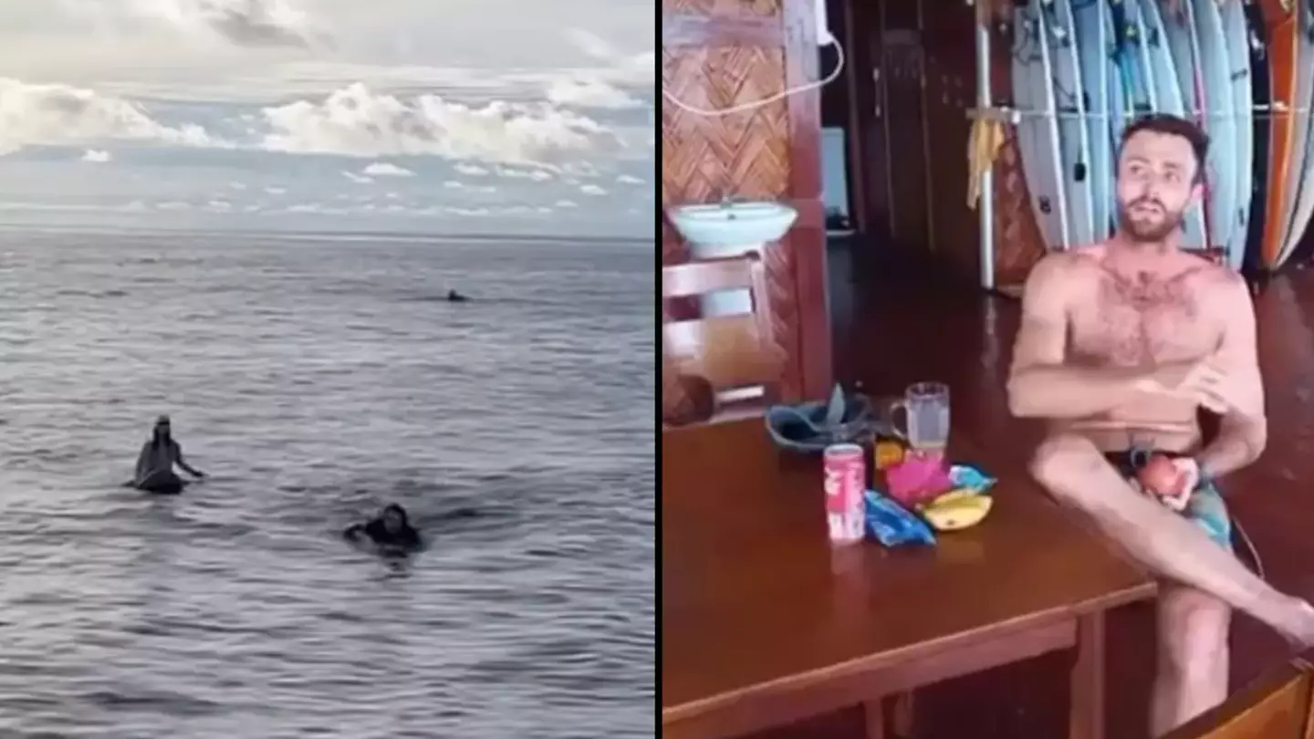 Miraculous moment surfers are found floating in the ocean after 36 hours missing
