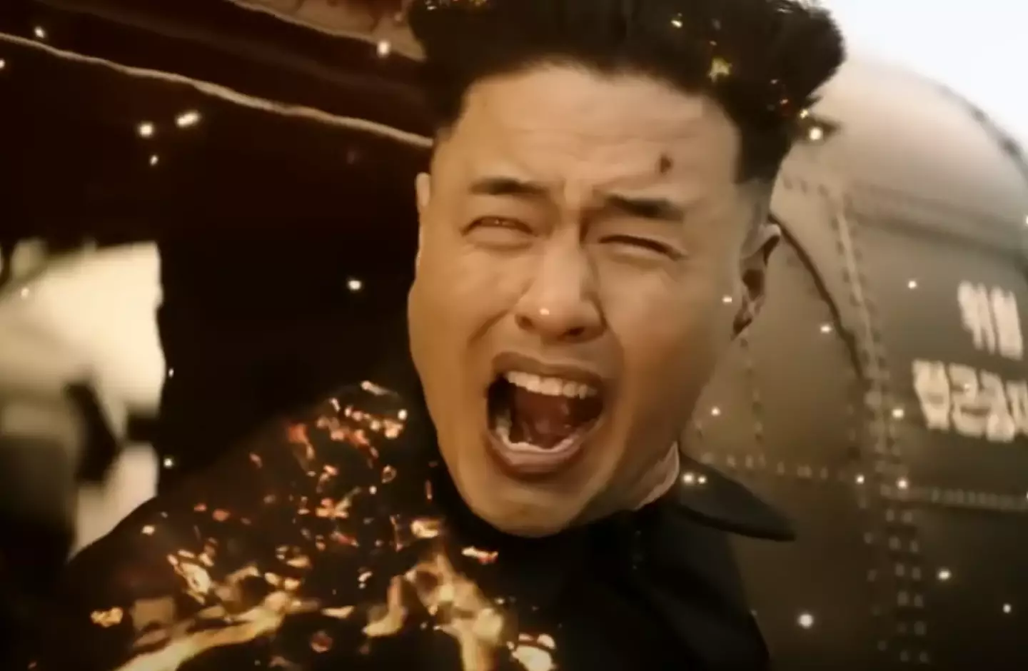 Kim Jong Un (Randall Park) gets killed in the film and North Korea were very upset about that. (Sony)