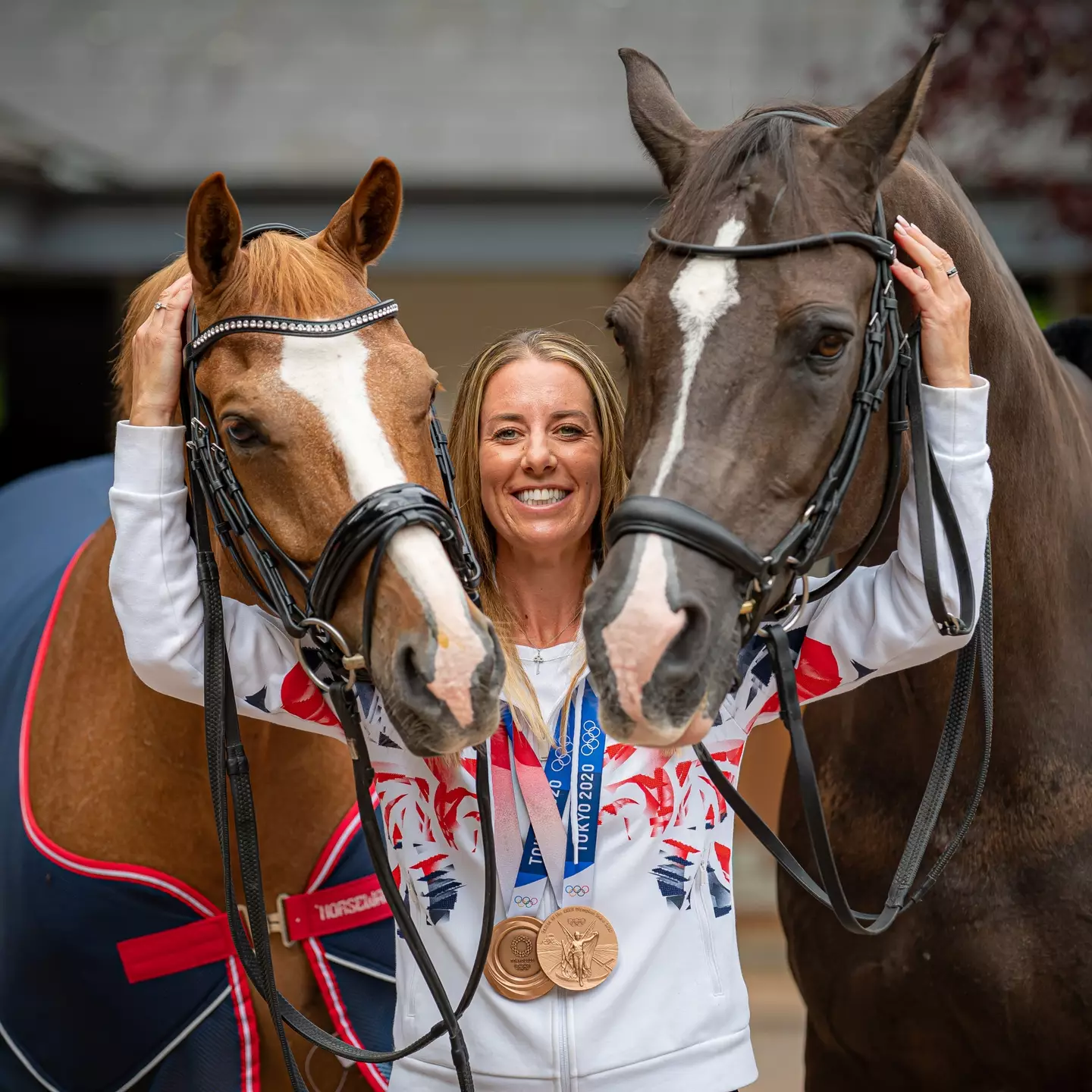 Team GB Olympian Charlotte Dujardin who whipped a horse has received her punishment (PA)