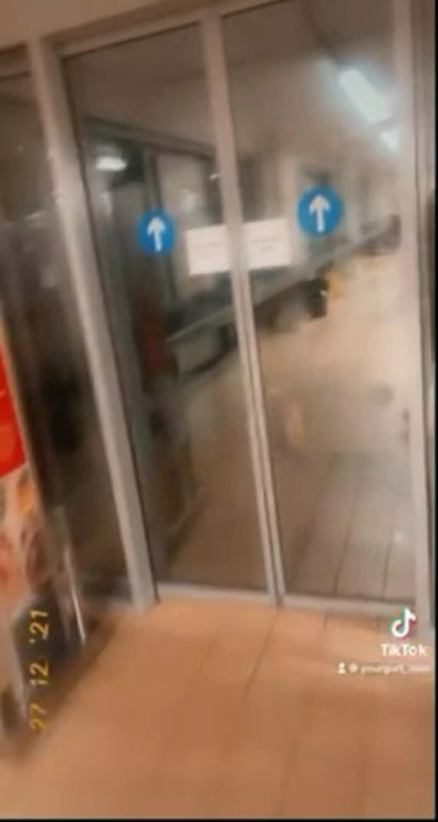 In the end, they only spent 30 minutes trapped.