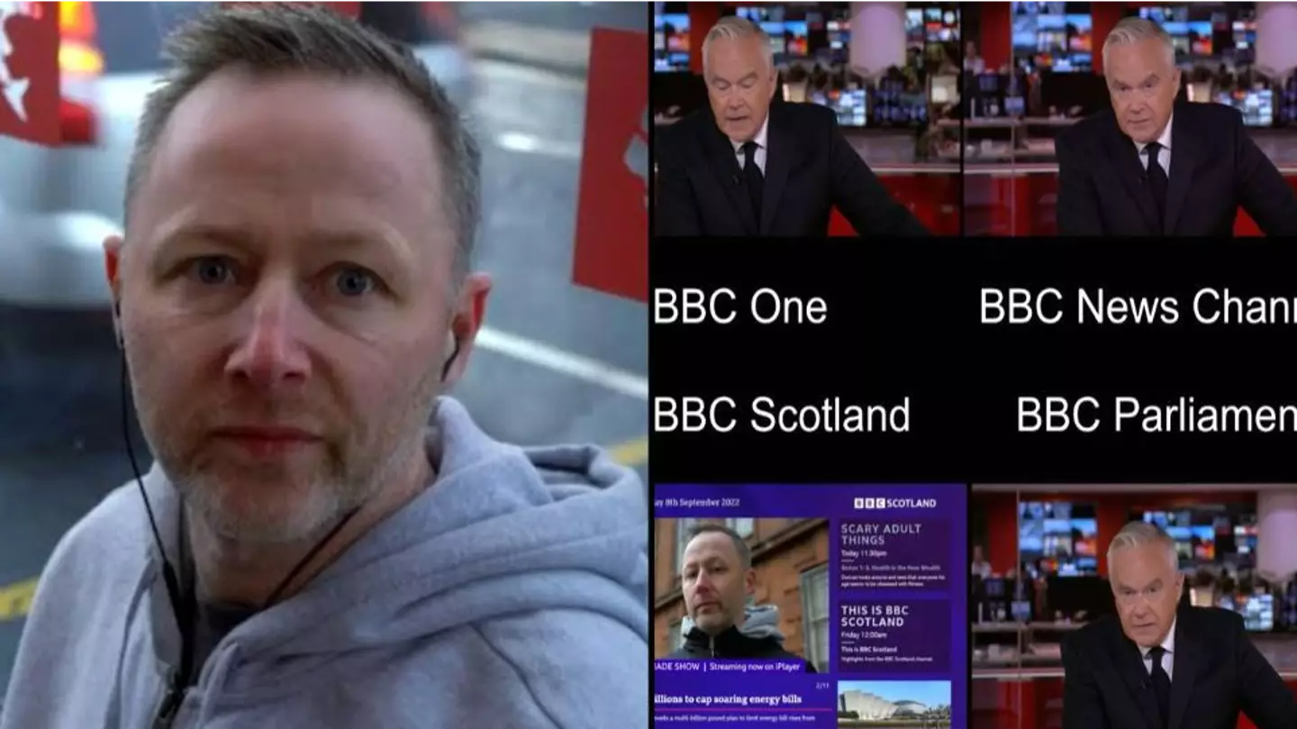 BBC Scotland was airing Limmy's Show while other channels broke the Queen's death