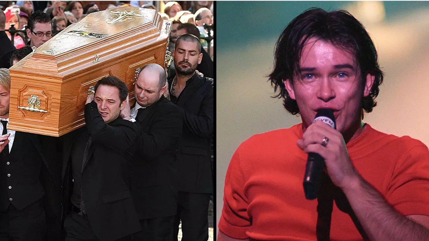 Boyzone once slept by Stephen Gately's coffin so he wouldn't be alone