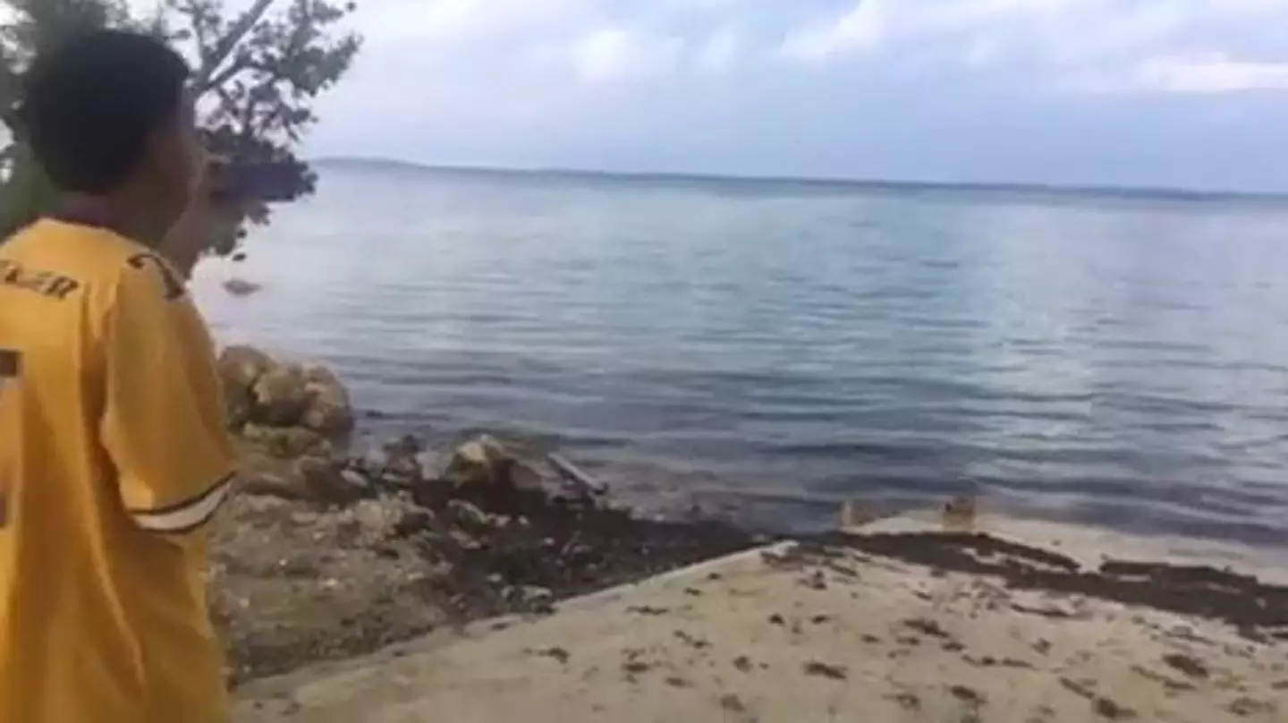 Horrifying Footage Captured The Huge Boom Caused By Volcano Eruption In Tonga