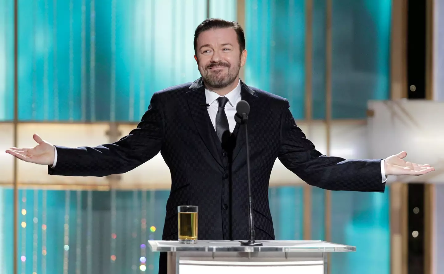 Gervais said he 'felt bad' about cracking a joke at Depp's expense (Paul Drinkwater/NBCU Photo Bank/NBCUniversal via Getty Images via Getty Images)