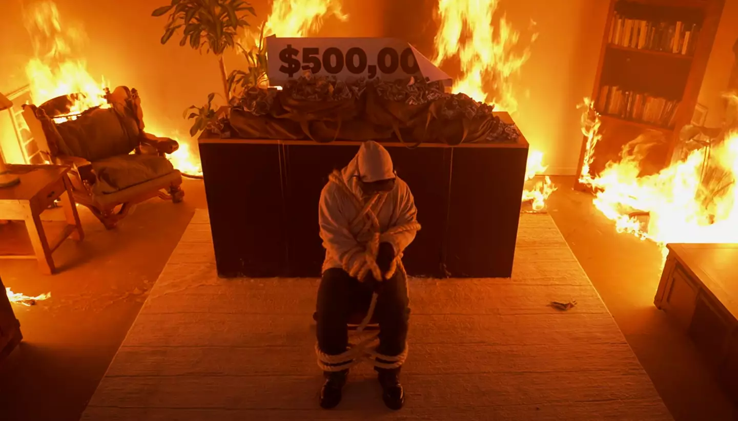 The video caused a stir online (YouTube/MrBeast)