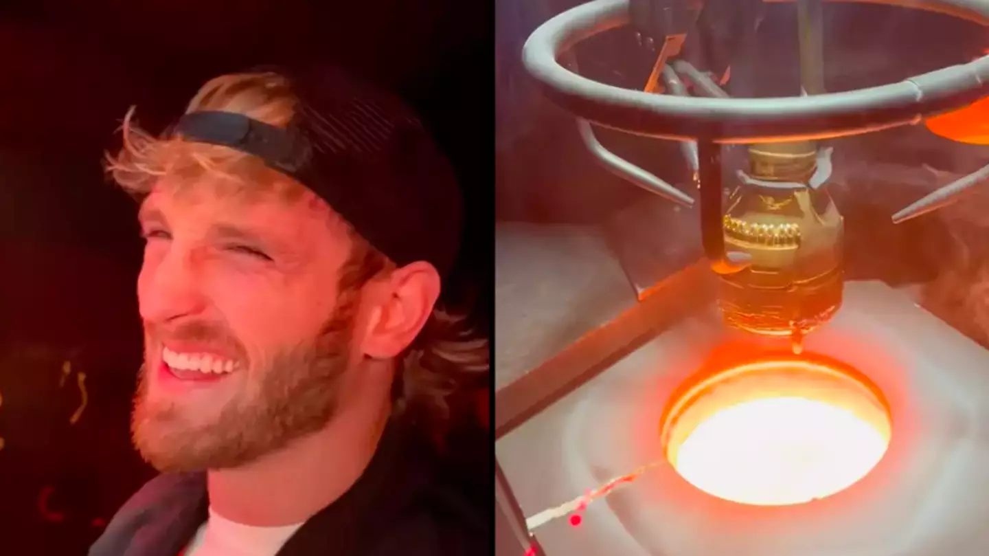 KSI and Logan Paul hit with backlash after watching £400,000 Prime bottle get destroyed