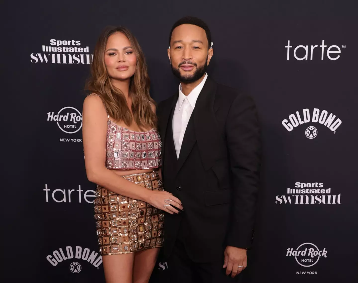 Chrissy Teigen and John Legend in 2024. (Michael Loccisano/Getty Images)