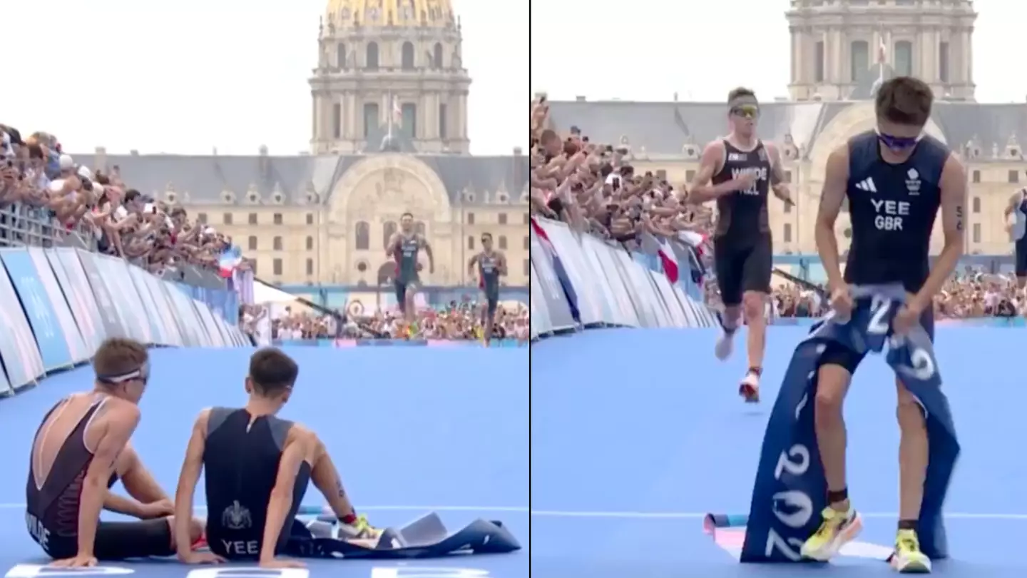 Olympic viewers spot 'sportsmanship at its best' act by New Zealand athlete after losing gold to Brit