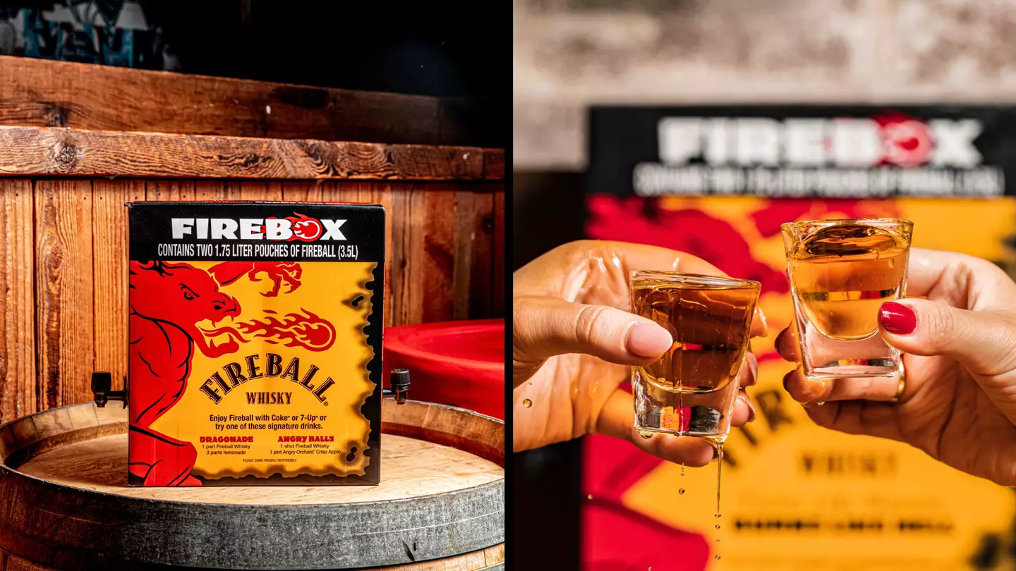 Fireball Releases Exclusive 3.5L Casks Which Holds 140 Ice-Cold Shots Of Cinnamon Whisky