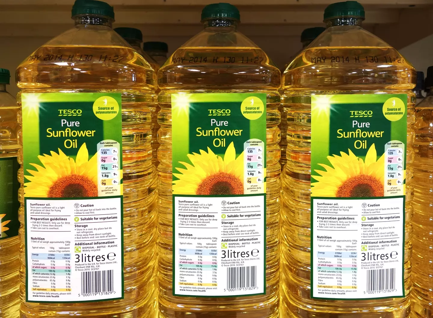 Olive, rapeseed and sunflower oils are all being limited by various supermarkets.