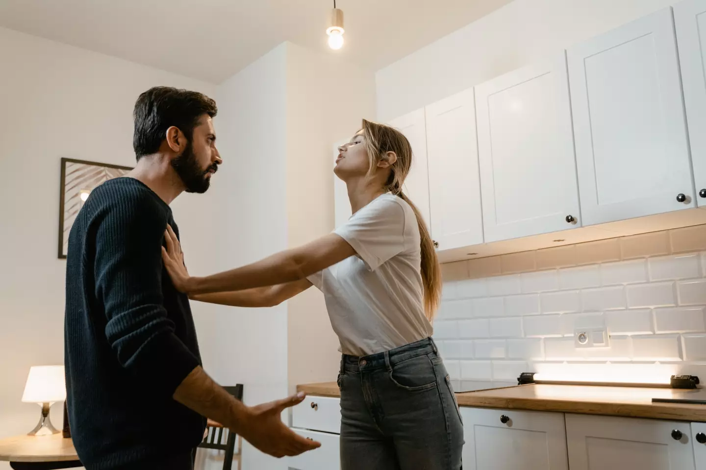 One red flag is that your partner often blames you for all your relationship problems.