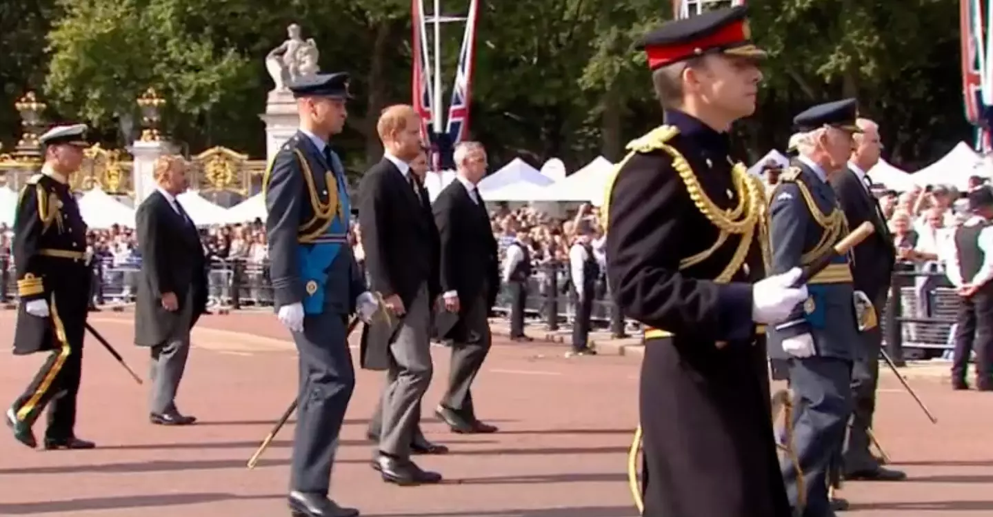 The brothers have made the same solemn walk they made 25 years ago.