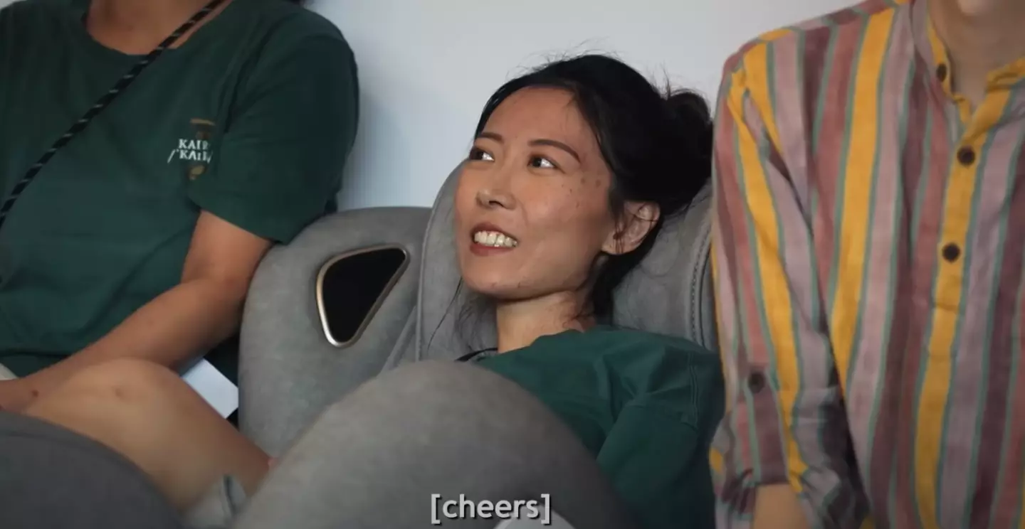 She enjoyed the majority of the event. (YouTube/OGS)
