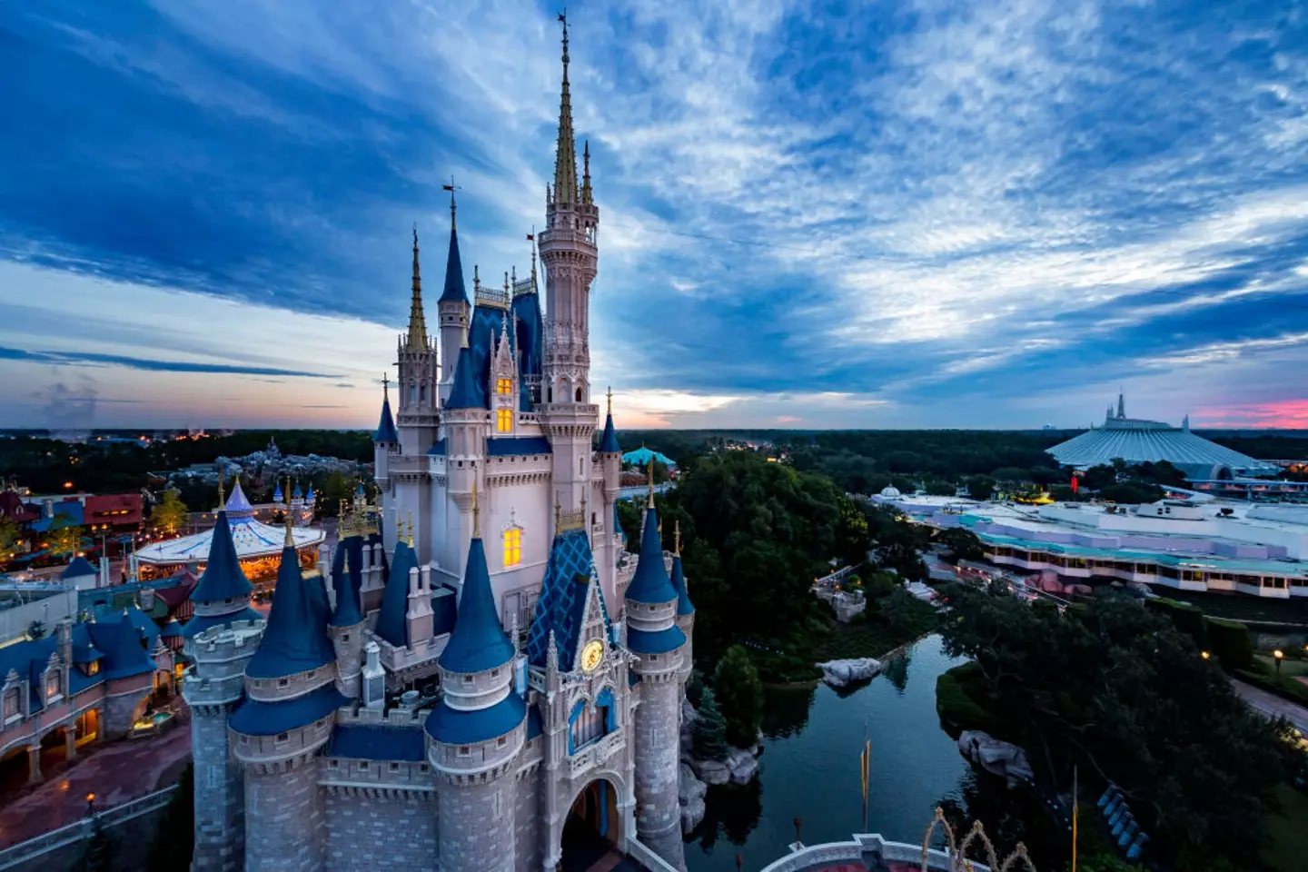The most magical place on Earth has fake flags (Matt Stroshane/Walt Disney World Resort via Getty Images)
