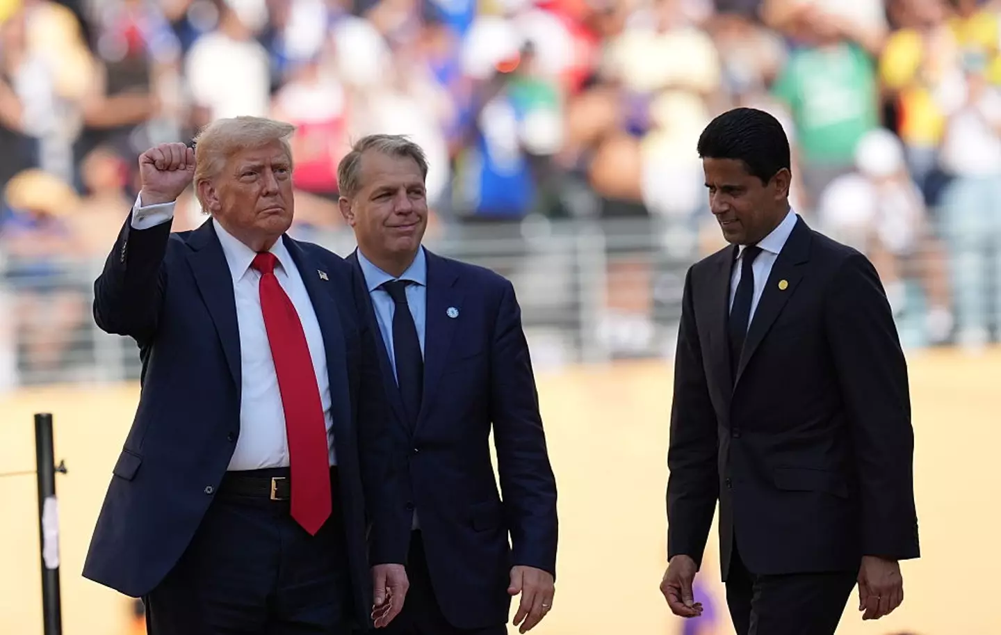 The Club World Cup final saw the likes of US President Donald Trump attend (Selcuk Acar/Anadolu via Getty Images)