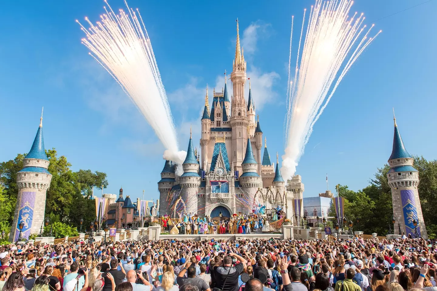 Walt Disney World Resort in Florida is incredibly popular with families.