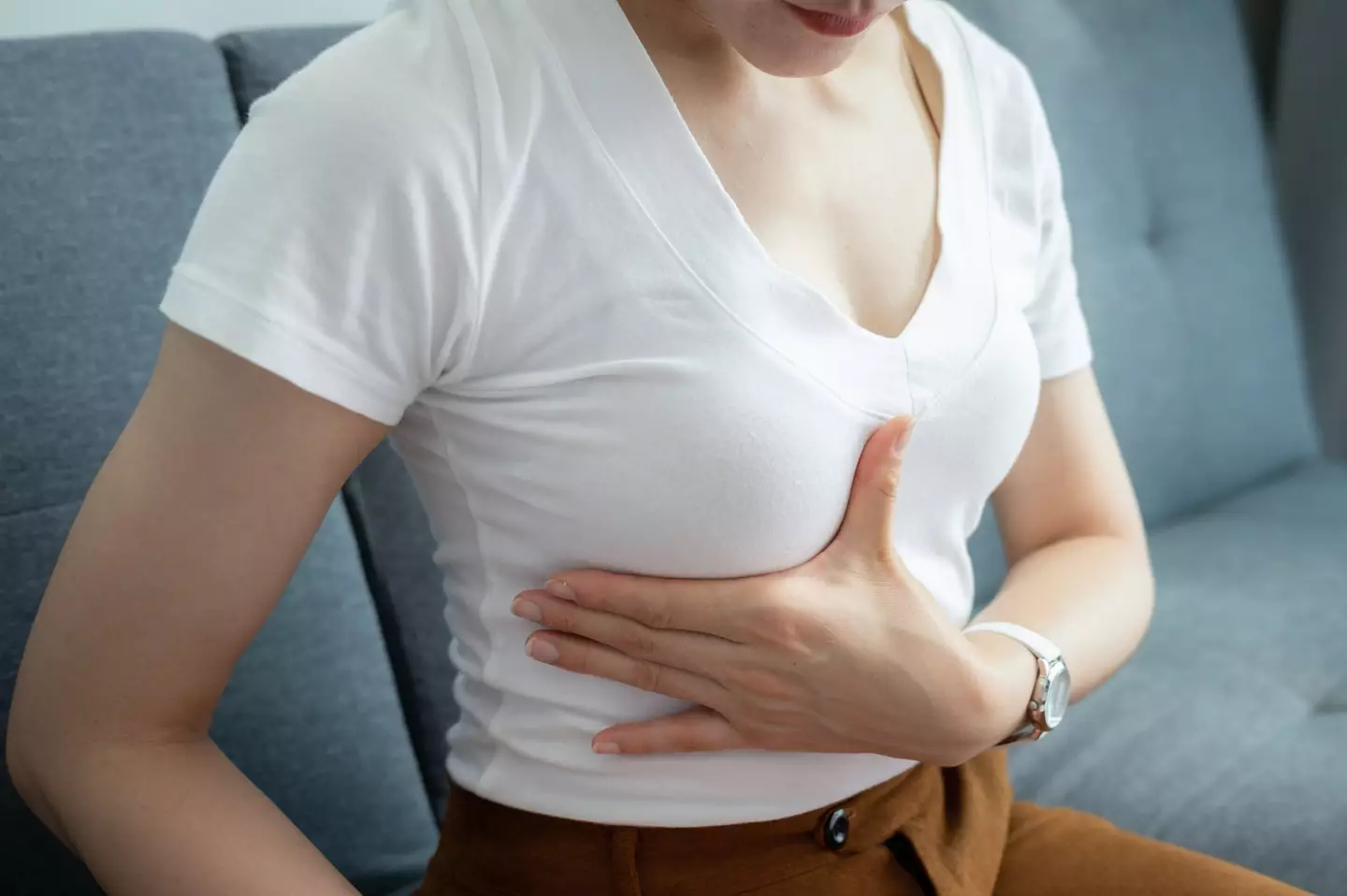Despite Kirsti's mammogram coming back clear, she just knew something was wrong (Getty Stock Image)