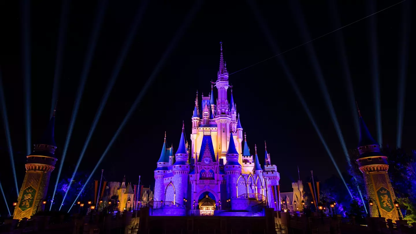 Cinderella Castle At Walt Disney World.