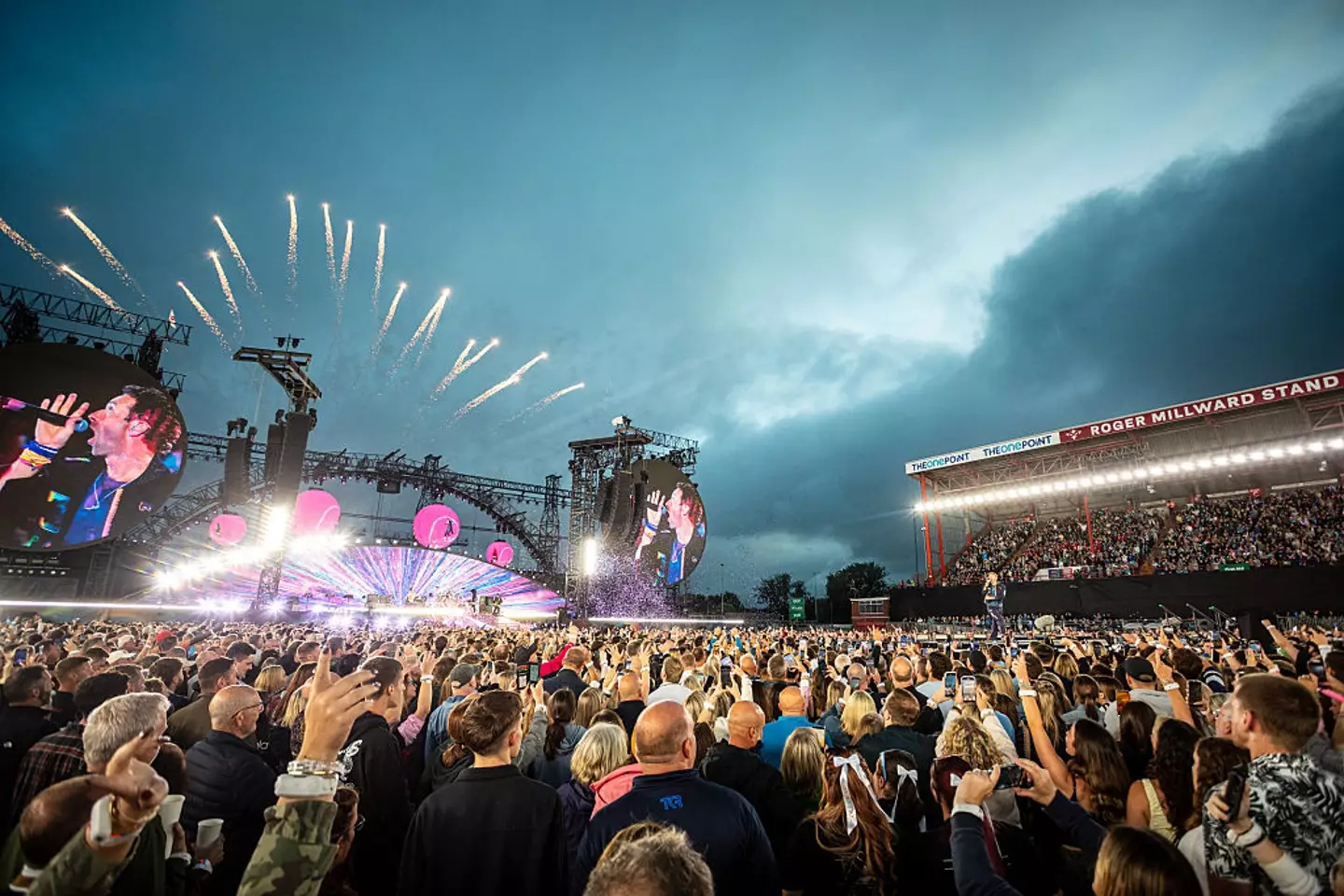 Coldplay performed for the first time in Hull last night (Getty/Andrew Benge)