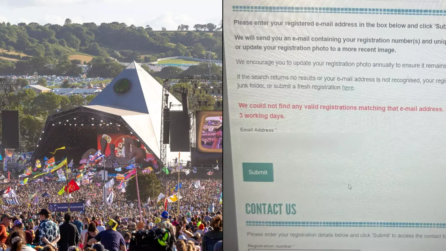 Glastonbury Festival registration error causes panic before tonight's ticket release