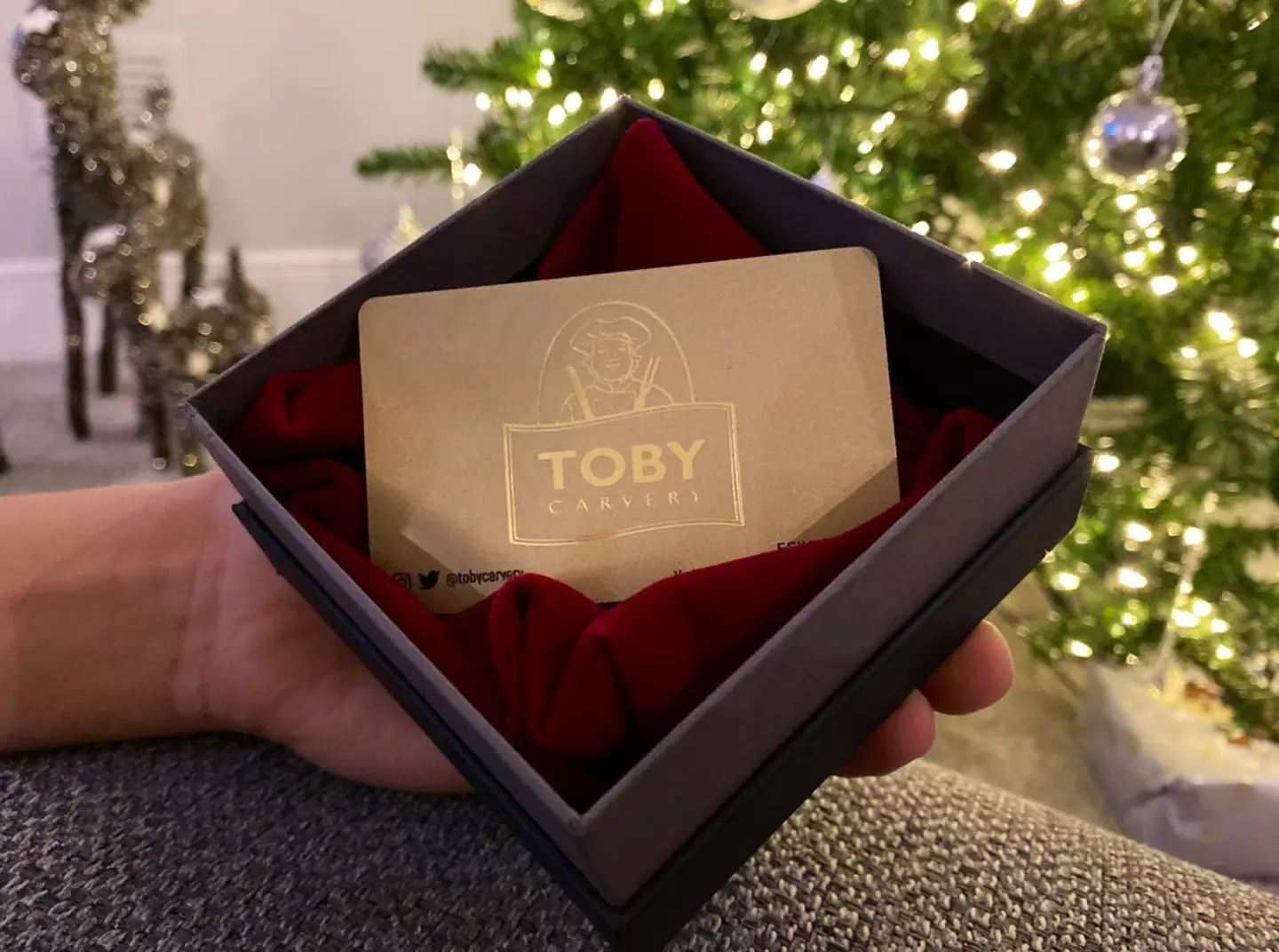 Many famous faces have been gifted a Toby Carvery Gold Card.