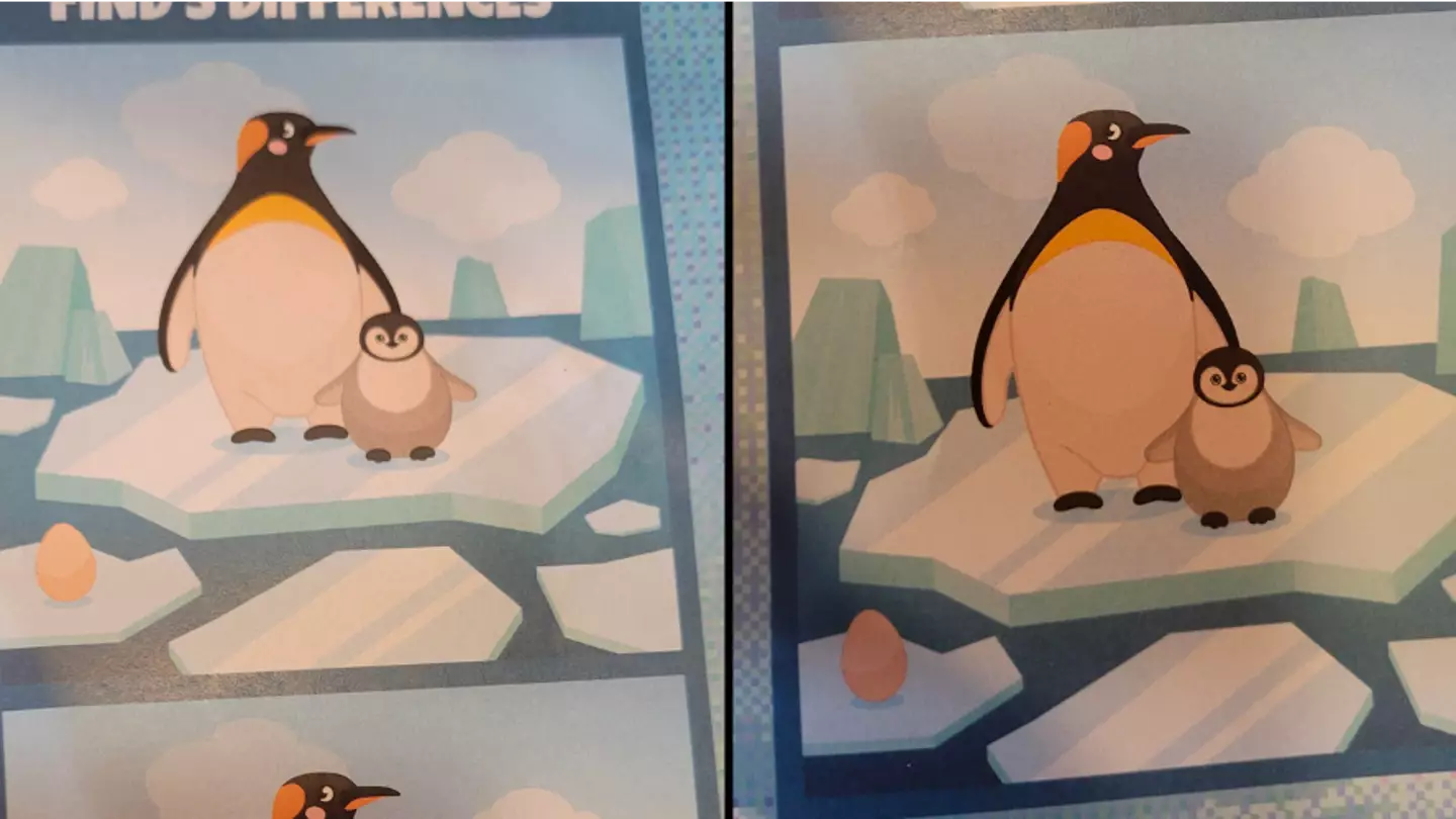 Adults stumped at restaurant’s ‘spot the difference’ game designed for kids