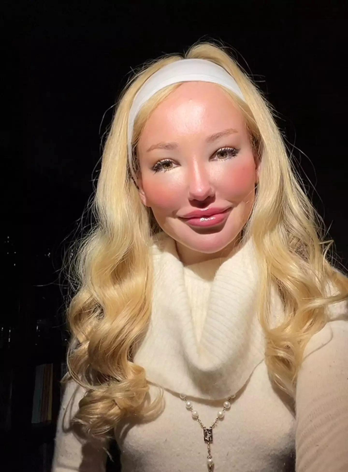 She insists she’s never had any health issues.