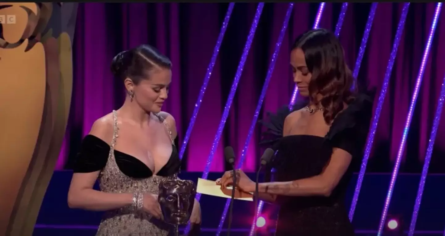 The gaff by Gomez came while trying to pronounce Kneecap (BBC)