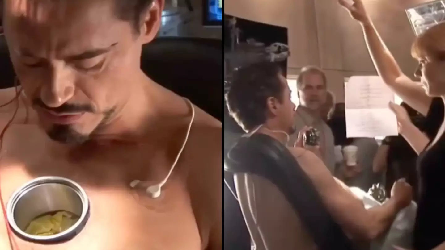 Fans have big concern for Robert Downey Jr. after seeing how Marvel 'put a hole in his chest'