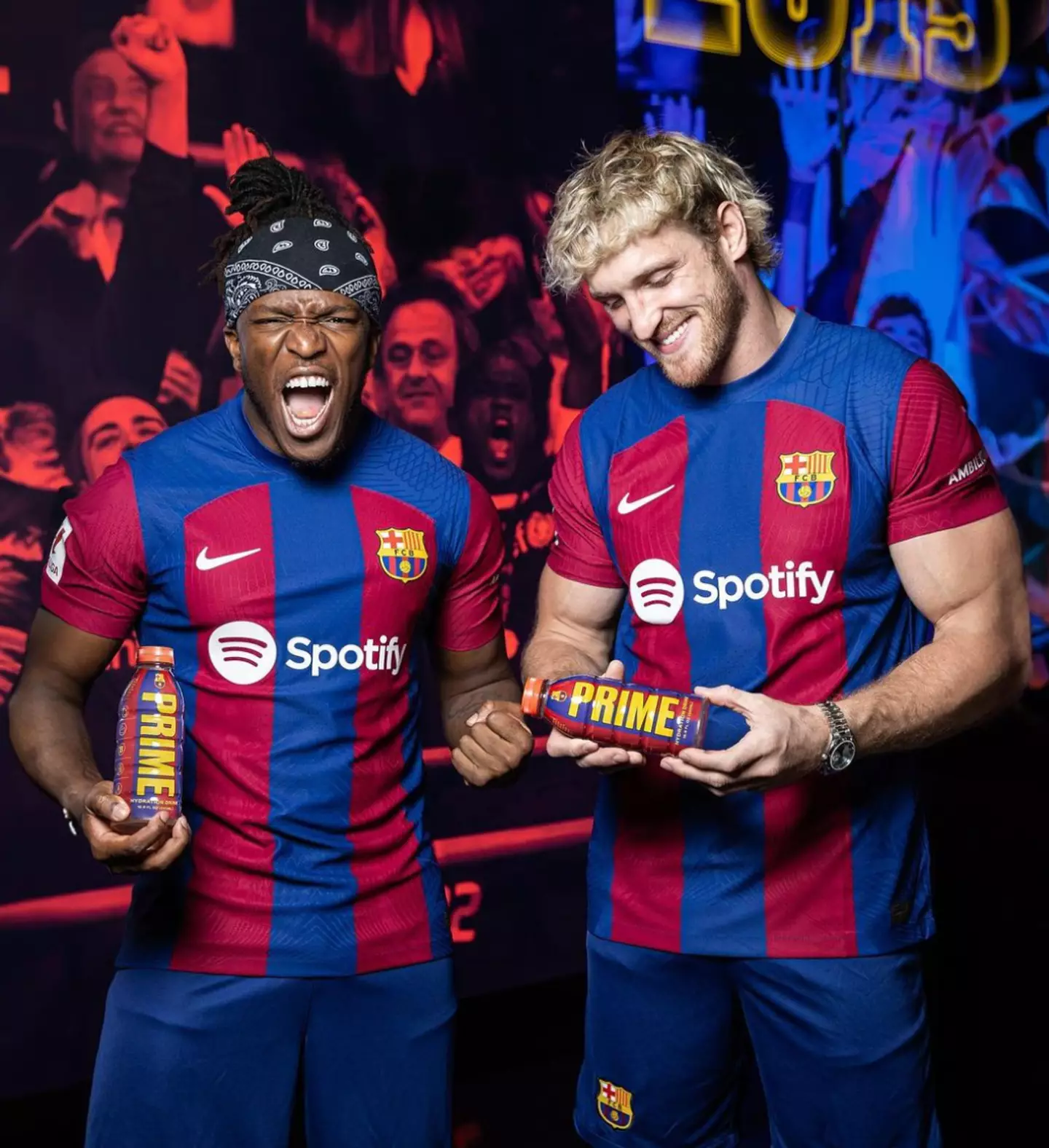 Prime was launched by Logan Paul and KSI.