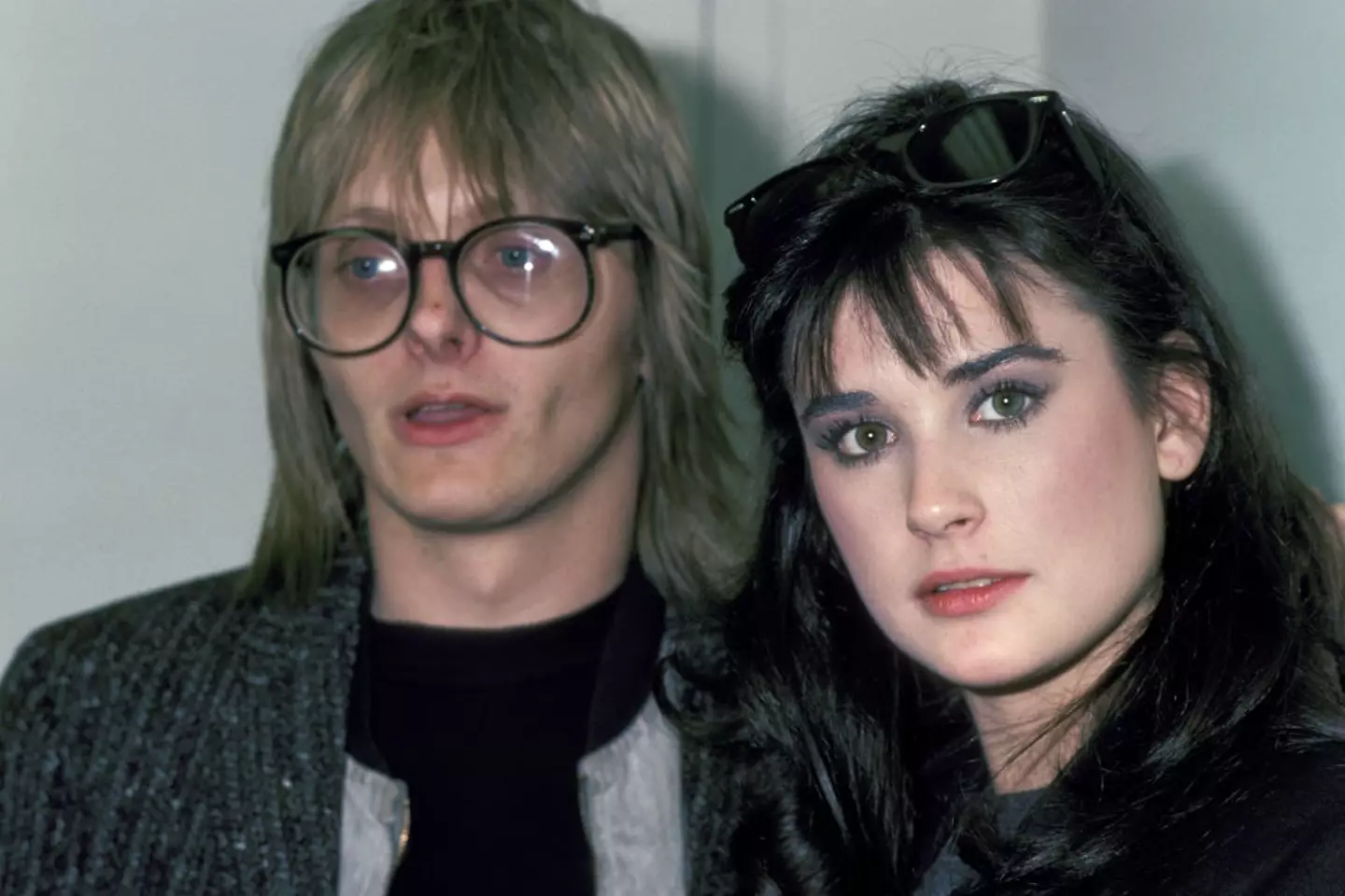 Demi and Freddy Moore (Ron Galella/Ron Galella Collection via Getty Images)
