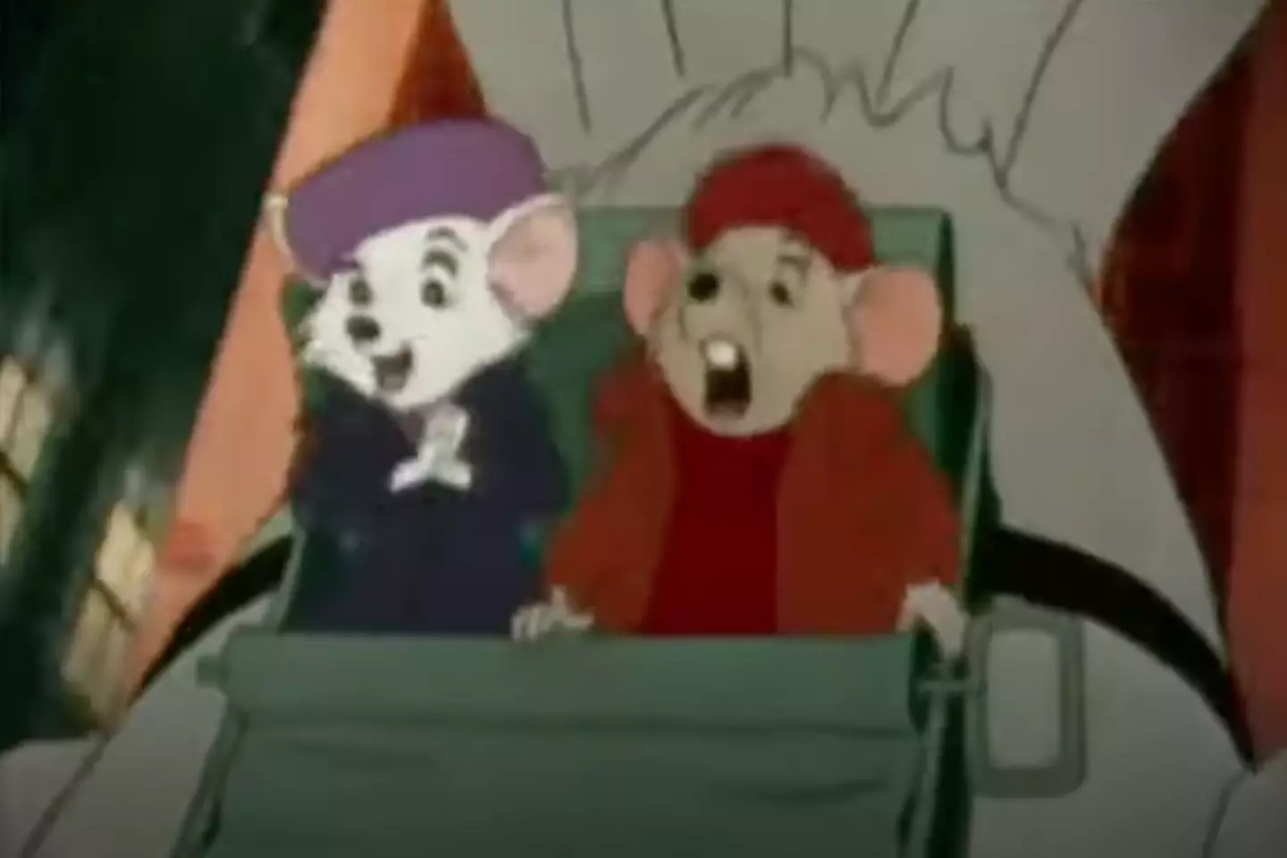 You probably missed out on the frame if you've seen the film (Disney)