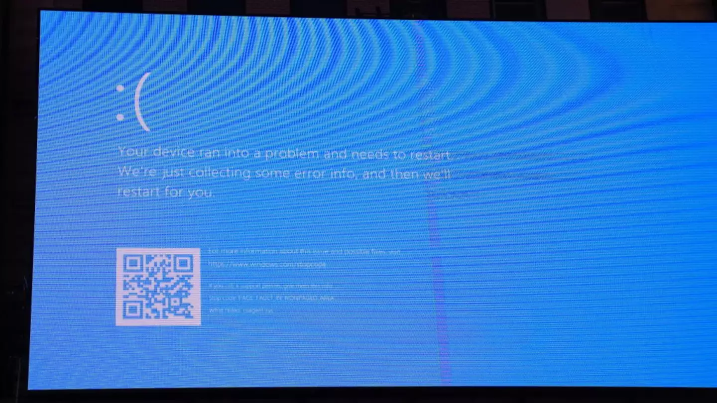 Windows users about to get major change to 'blue screen of death' when computer fails