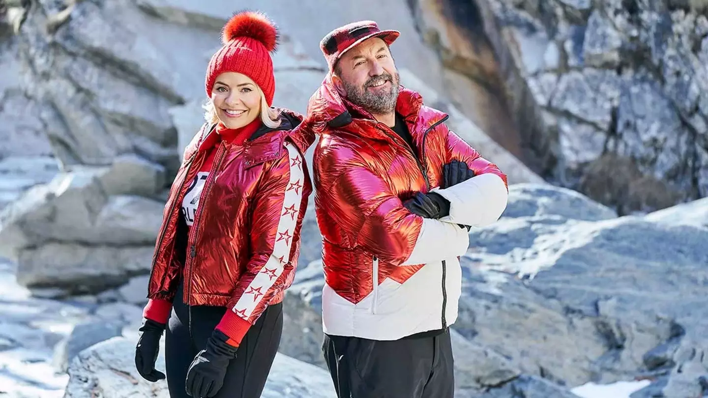 Lee Mack and Holly Willoughby hosted Freeze the Fear.