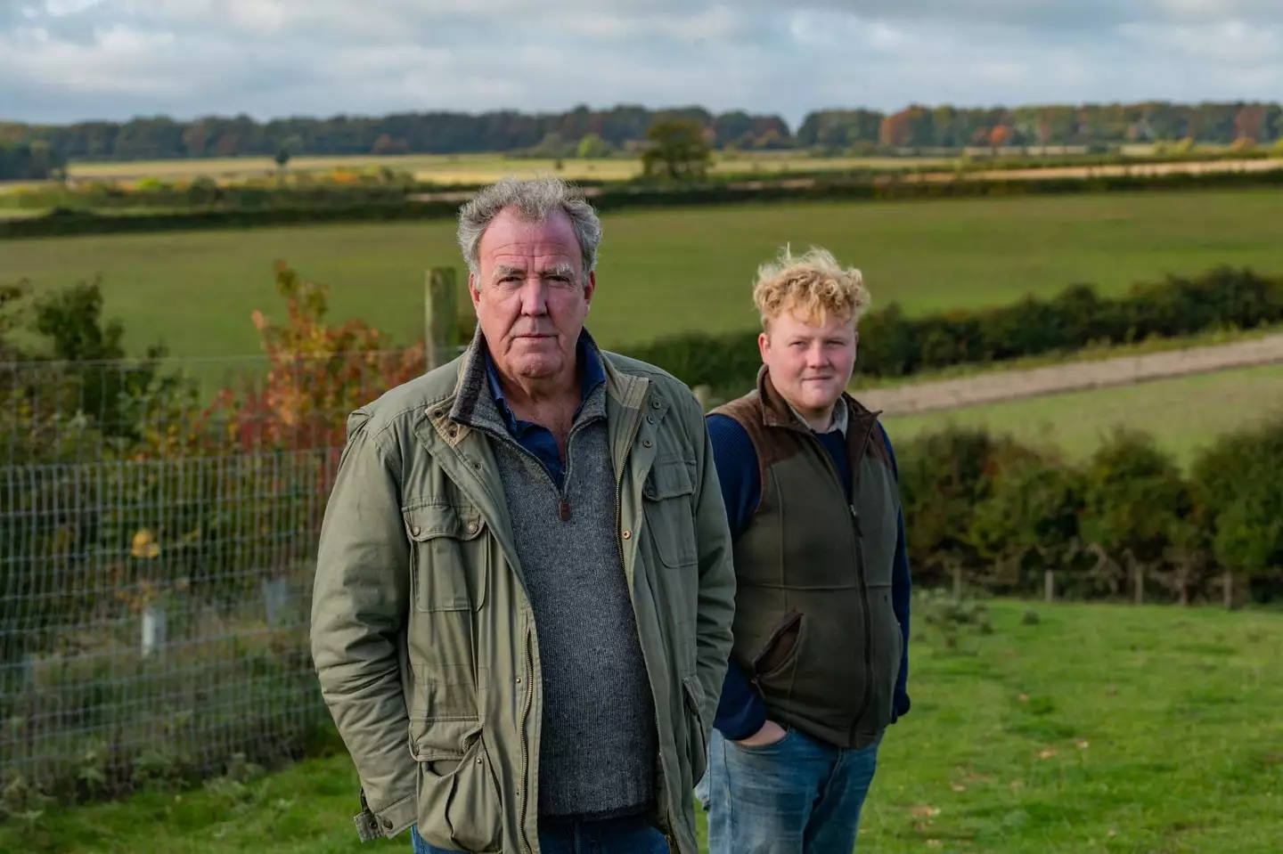 Kaleb Cooper revealed his phobia during the second series of Clarkson's Farm.