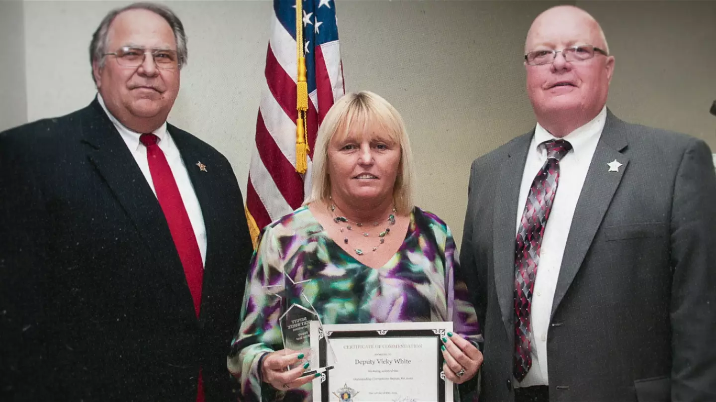 White was a decorated Prison Guard (Netflix)