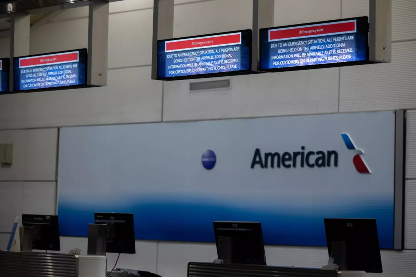The PSA Airlines jet, operating as American Airlines 5432, collided with a US Army helicopter around 21:00 local time on Wednesday (Nathan Posner/Anadolu via Getty Images)