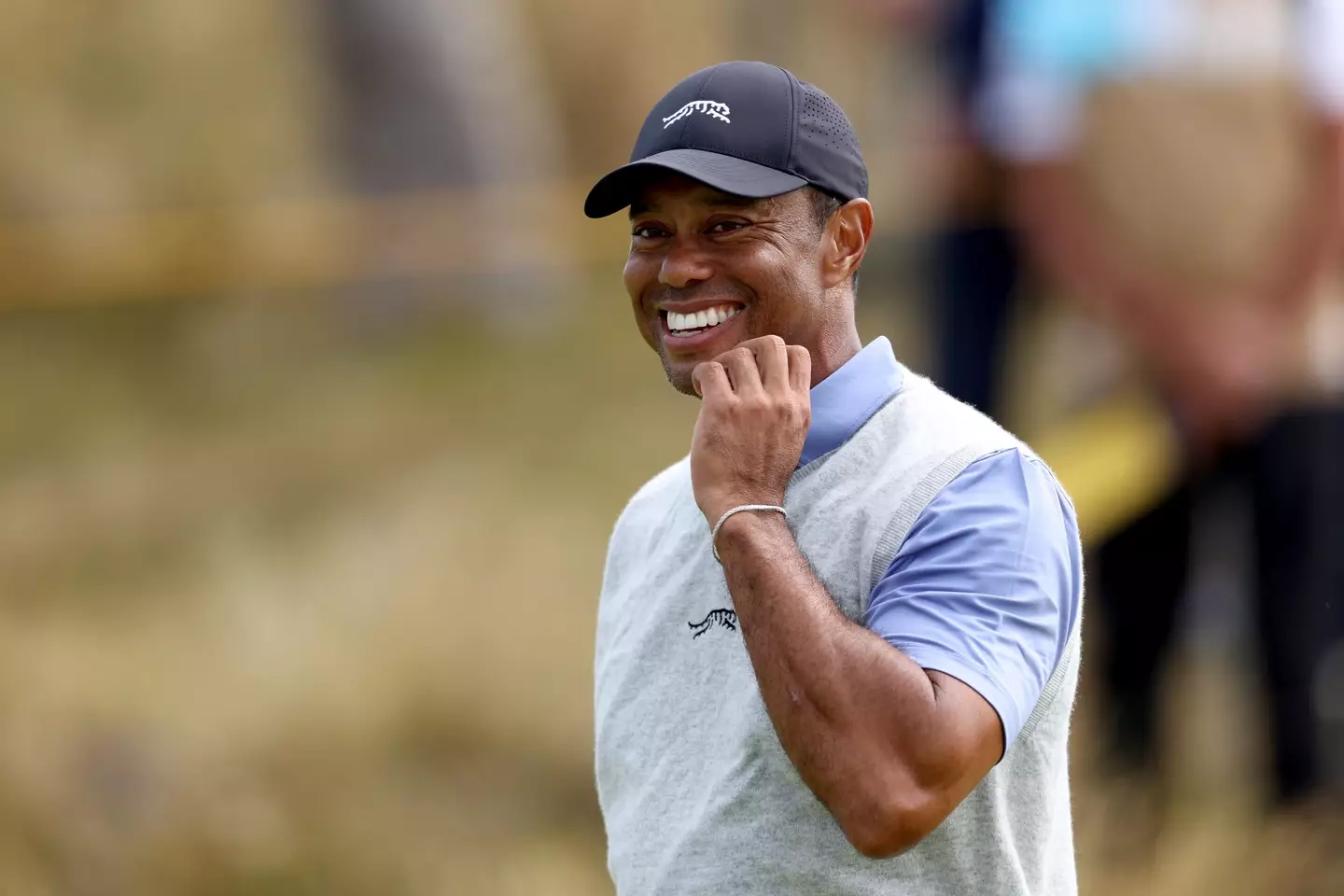 Spoiler, the bloke's not really a tiger. (Kevin C. Cox/Getty Images)