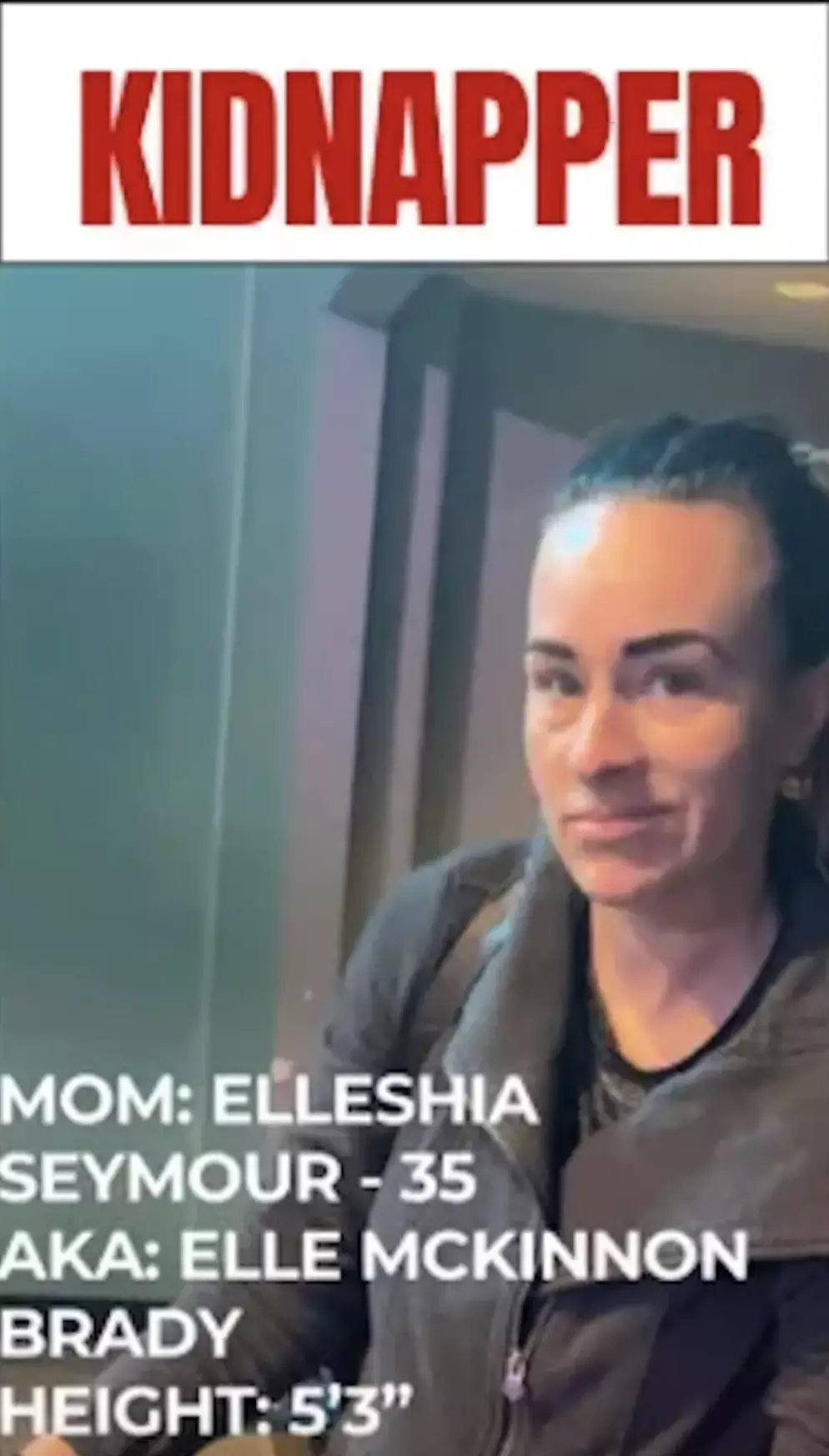 Elleshia was arrested earlier this month (GoFundMe)
