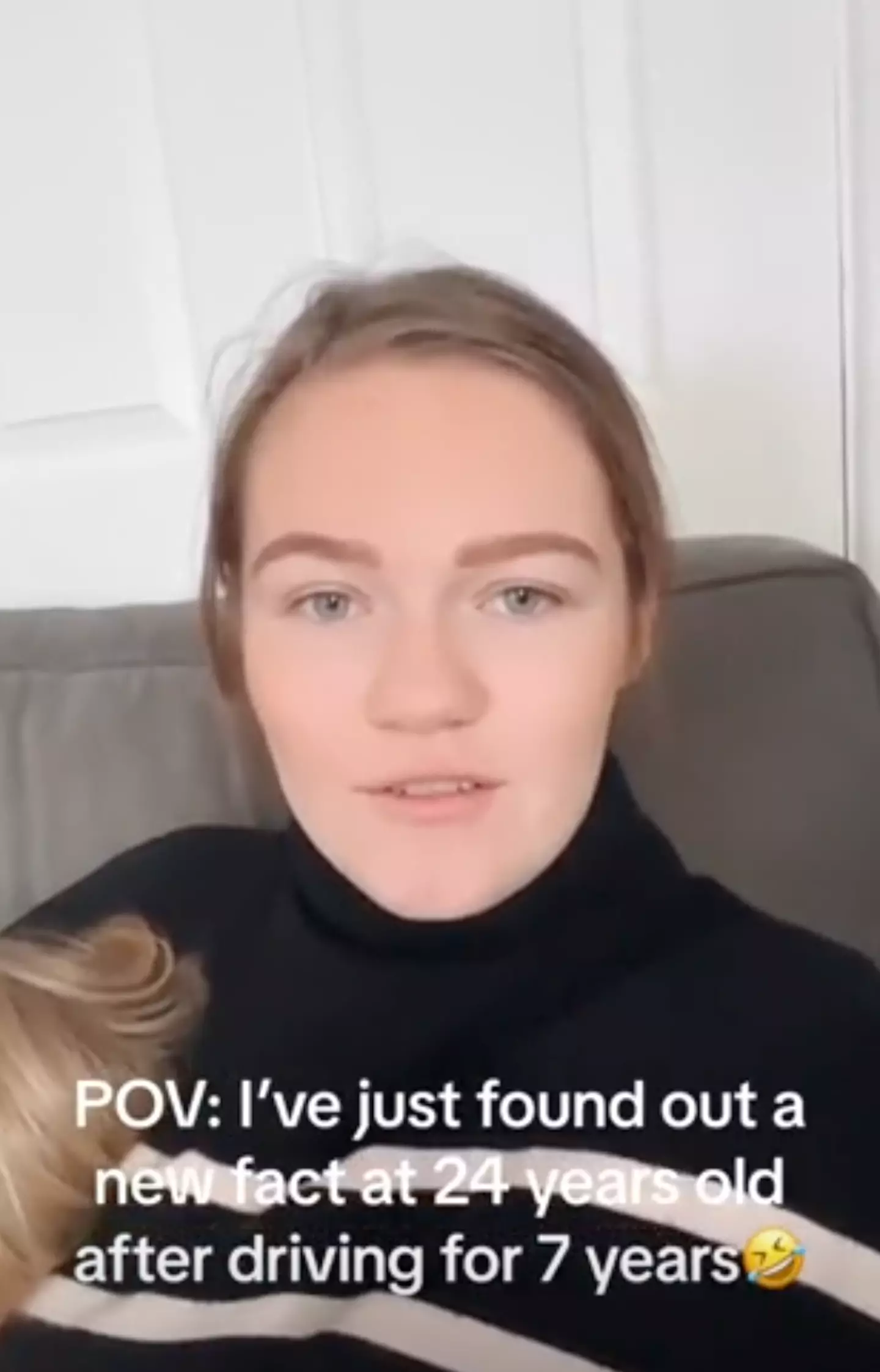 A TikTok video recently went viral after a woman realised what the letters in her car's registration plate meant.