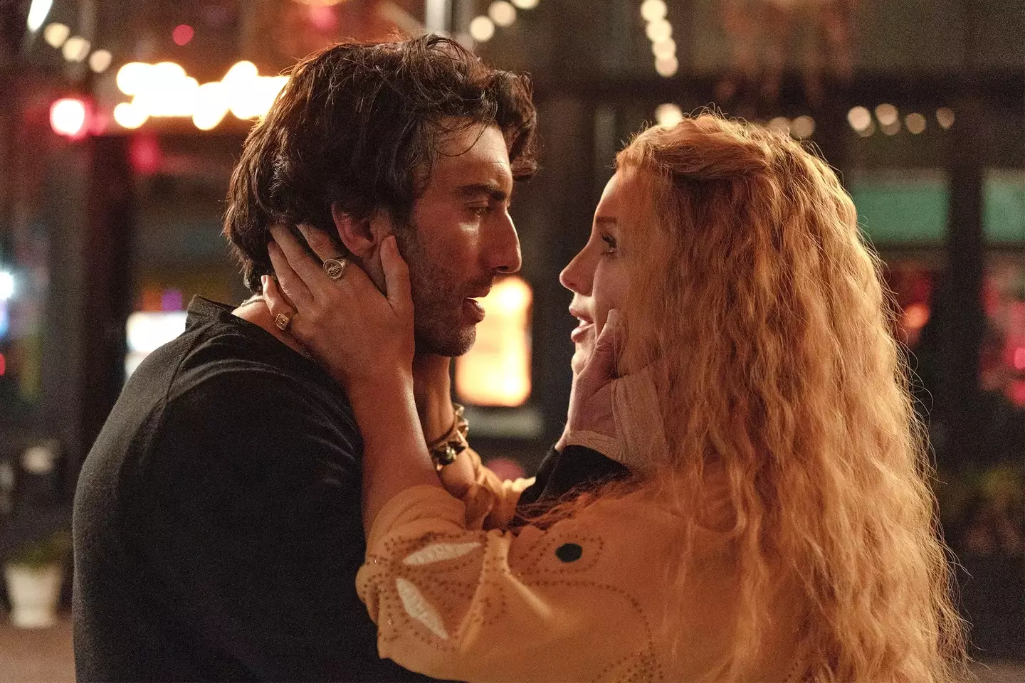 The pair starred in the film together which Baldoni (left) directed (Sony Pictures)