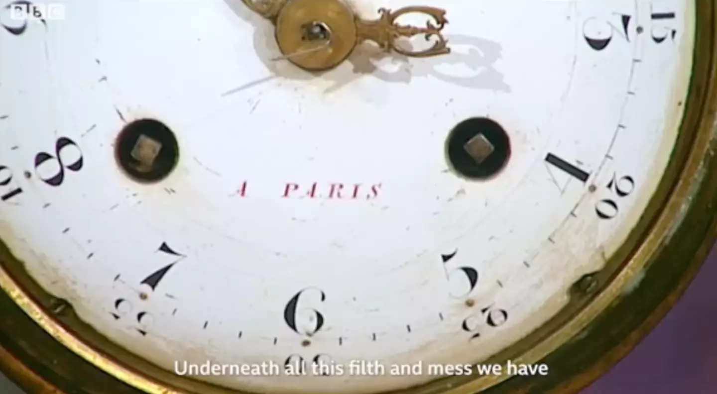 It was 'really dirty' and needed a bit of TLC, but still worth a staggering amount.