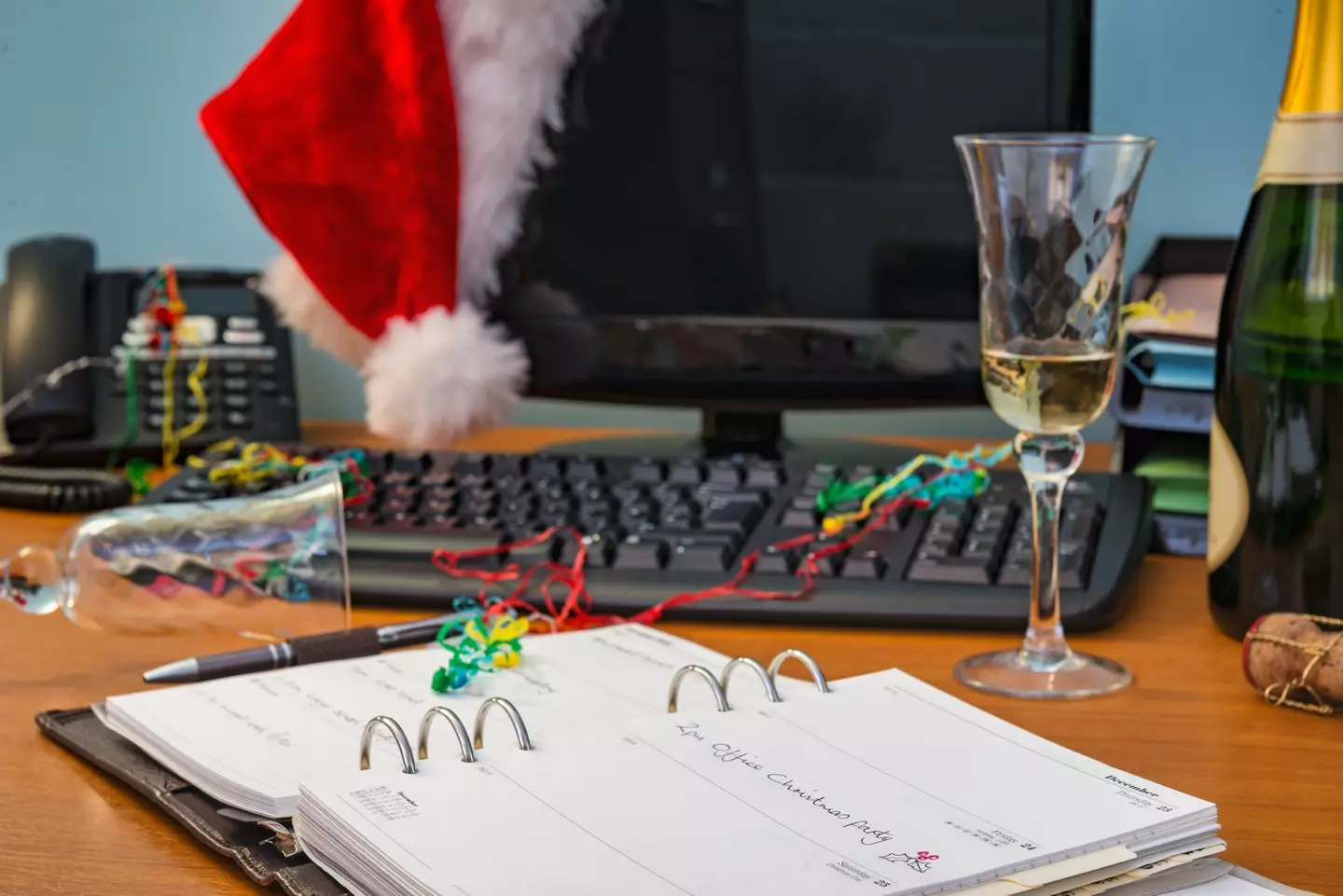 Nobody wants to be the person who overdid things at the work party. (Getty Stock Images)