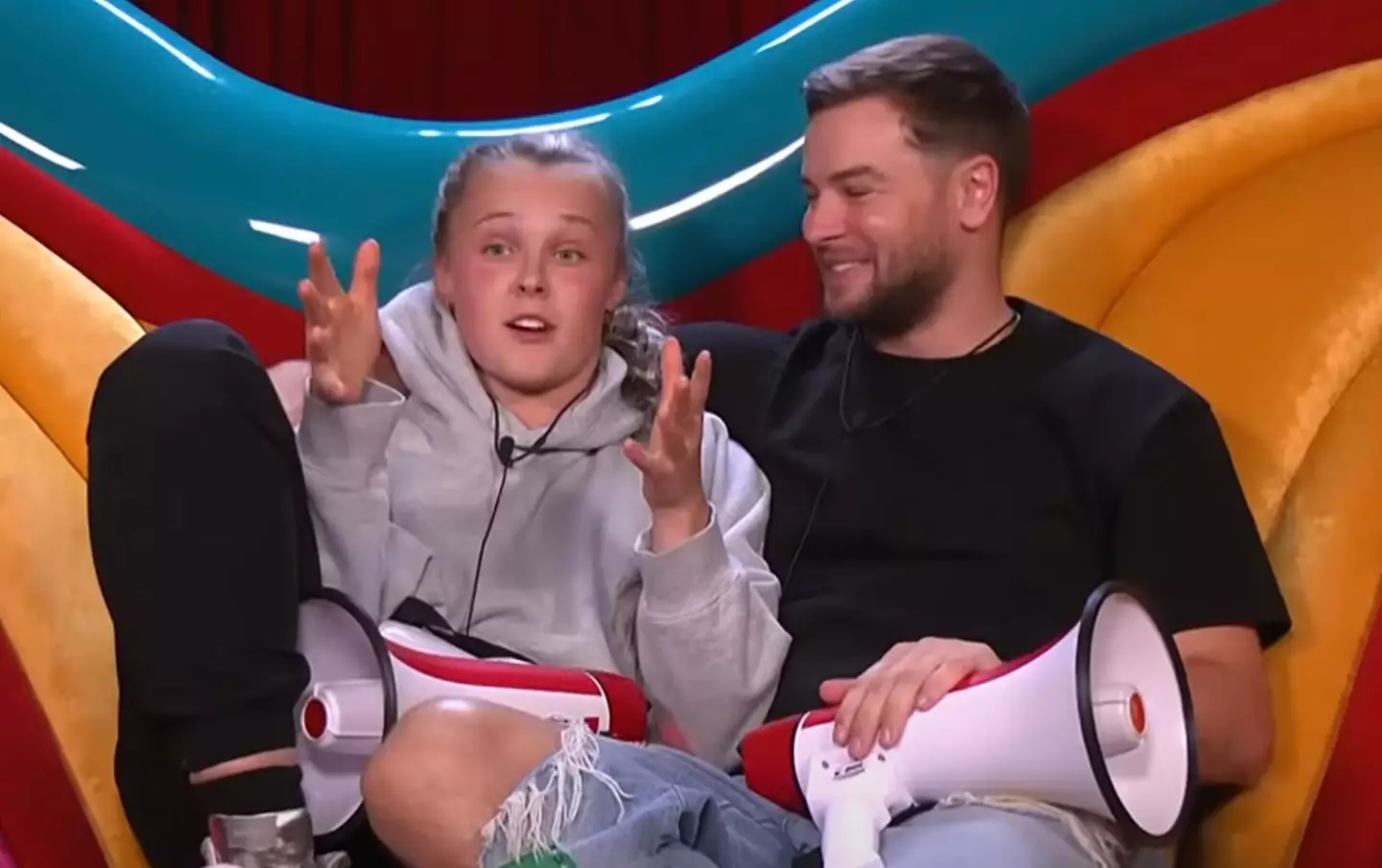 The pair have grown undeniably close in the Celebrity Big Brother (ITV)