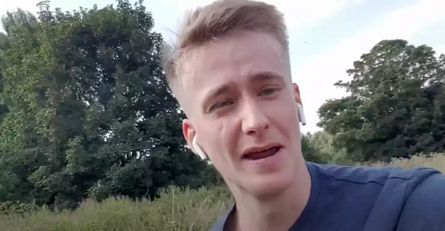 Luke reaped the rewards of running 5k every day, though many medical experts would recommend you don't do it quite so much. (YouTube/Luke Longden)