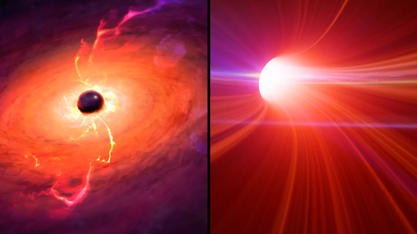James Webb Space Telescope discovers 'extremely red' supermassive black hole eating everything around it