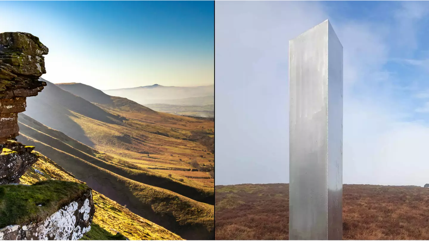 Mystery fifth monolith appears on UK hilltop sparking huge debate